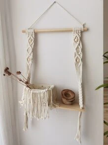 1入木板編織牆面裝飾 - 彩色 - 查看 3