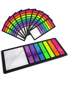 1pc Color Block Sticky Note - Multicolor - View 2