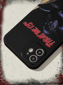 WB Horror | ROMWE 人像圖案手機殼 - 彩色 - 查看 2