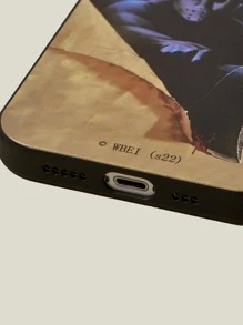 WB Horror | ROMWE 人像圖案手機殼 - 彩色 - 查看 3