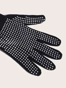 WANMEI 美发隔热手套，PVC材质，带硅胶点，隔热防滑，多种颜色可选，适用于美发工具、美发产品及配件，美容院、返校季、旅行度假等场合，可用于梳头、使用吹风机、理发、使用发际线梳、造型梳等。