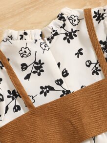 SHEIN Leap Crew 嬰兒吊帶上衣和印花連衣裙 - 彩色 - 查看 3