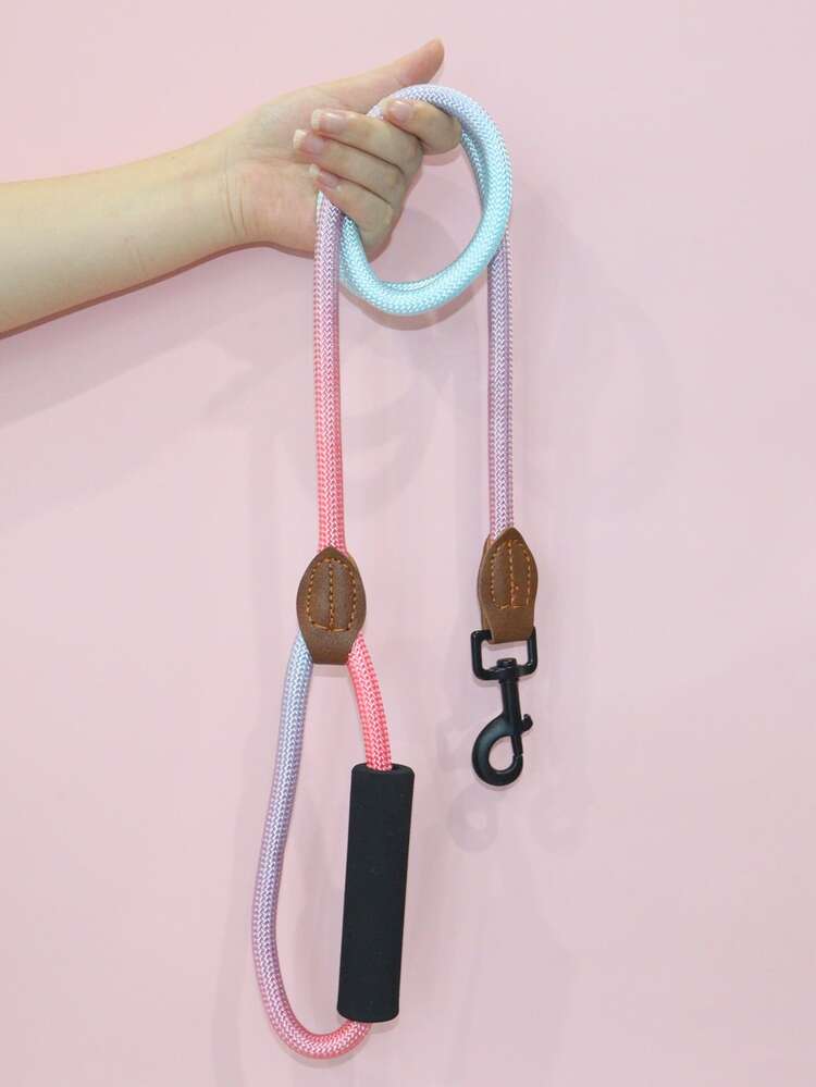 Supet 1 mảnh Colorblock Pet Leash - Nhiều màu - Xem 5