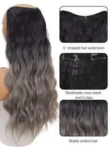 Clip Nối Tóc Dài Xoăn Tổng Hợp - Nhiều màu - Xem 5