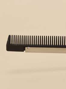 1 peine para peinado para hombres con diseño plegable y con resorte, adecuado para dar forma y cuidar el cabello y la barba - Multicolor - Ver 3