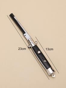 1 peine para peinado para hombres con diseño plegable y con resorte, adecuado para dar forma y cuidar el cabello y la barba - Multicolor - Ver 6