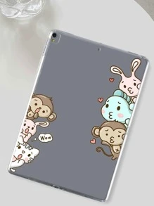 Funda compatible con iPad animal de dibujos animados - Multicolor - Ver 1