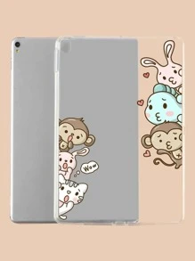 Funda compatible con iPad animal de dibujos animados - Multicolor - Ver 3