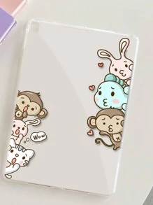 Funda compatible con iPad animal de dibujos animados - Multicolor - Ver 5