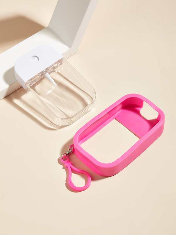 Spray Bottles,1pc Daily Solid Color Rectangular With Silicon Rubber