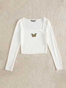 Muchica Áo thun Nghề thêu Thú vật Giải trí - trắng - Xem 5