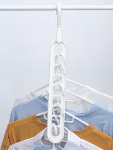 1pc Plain Multi-Hole Hanger - White - View 2