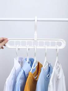 1pc Plain Multi-Hole Hanger - White - View 5