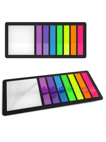 1pc Color Block Sticky Note - Multicolor - View 4