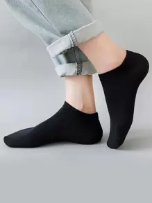 6pairs Solid Ankle Socks