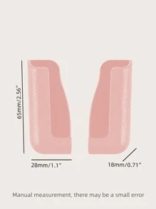 Paste Wall-mount Phone Holder - Pink - View 3