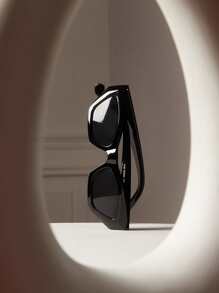 BizChic Geometric Frame Fashion Glasses Casual