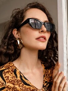 BizChic Geometric Frame Fashion Glasses Casual