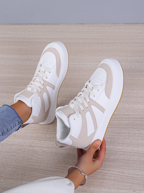 Two Tone High Top Laceup Front Skate Shoes for Sale Australia New