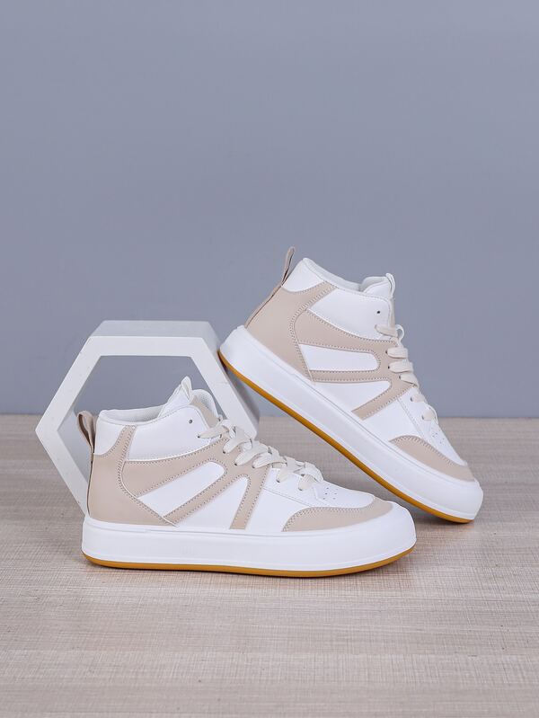 Two Tone High Top Laceup Front Skate Shoes for Sale Australia New