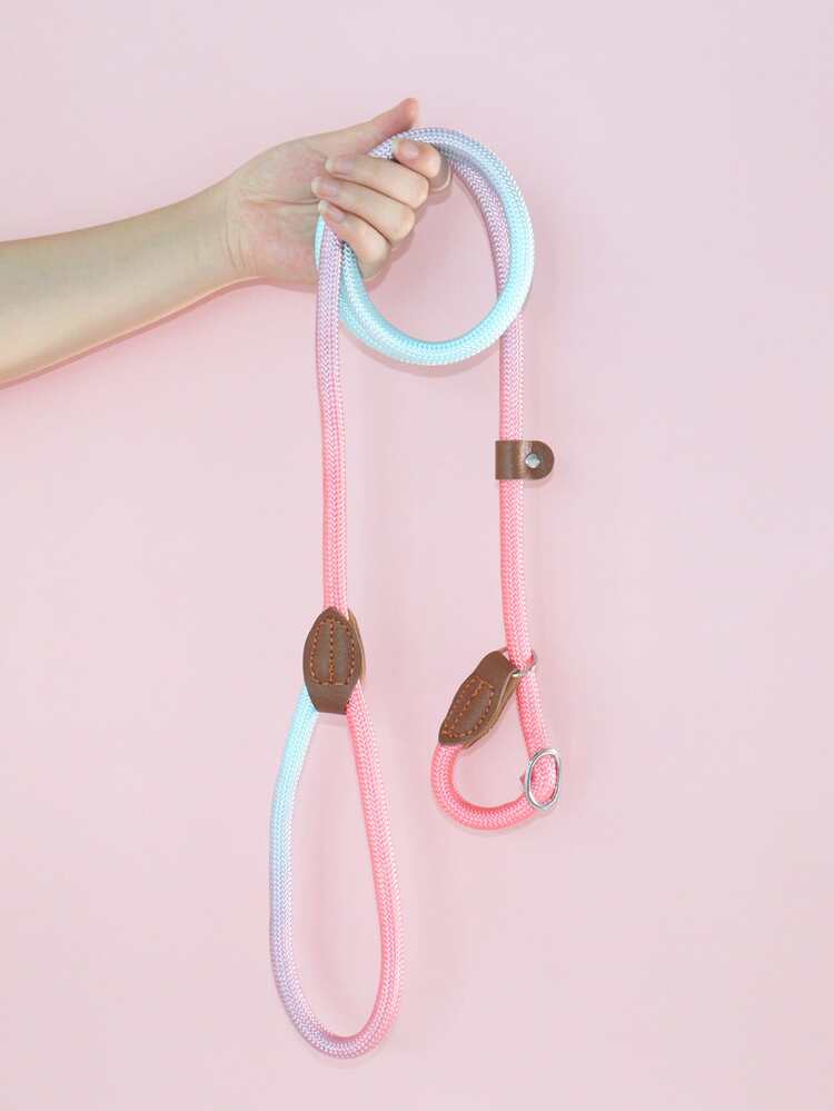 Supet 1 mảnh Colorblock Pet Leash - Nhiều màu - Xem 5