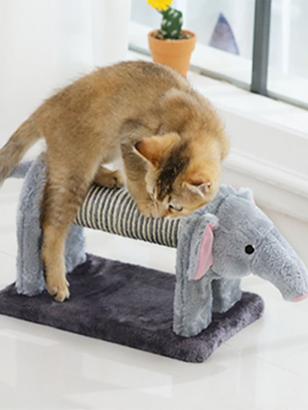 Elephant Design Cat Scratcher SHEIN USA