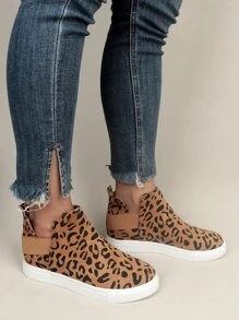 Giày Giản dị Nữ In hoa Báo Thể thao - Nhiều màu - Xem 3