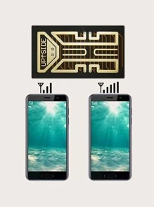 1入組手機信號貼紙 - 彩色 - 查看 2