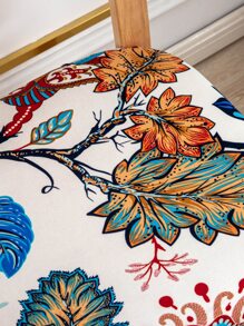 1入組復古花朵印花椅子座套 - 彩色 - 查看 4