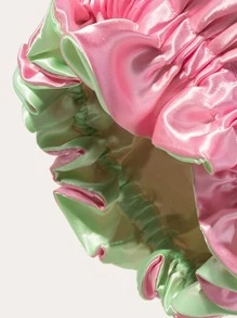 Solid Reversible Hair Bonnet - Multicolor - View 4