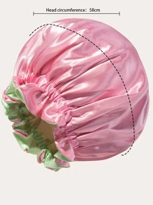 Solid Reversible Hair Bonnet - Multicolor - View 5