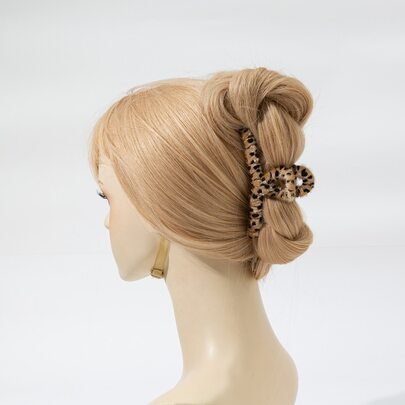 Leopard Pattern Hair Claw