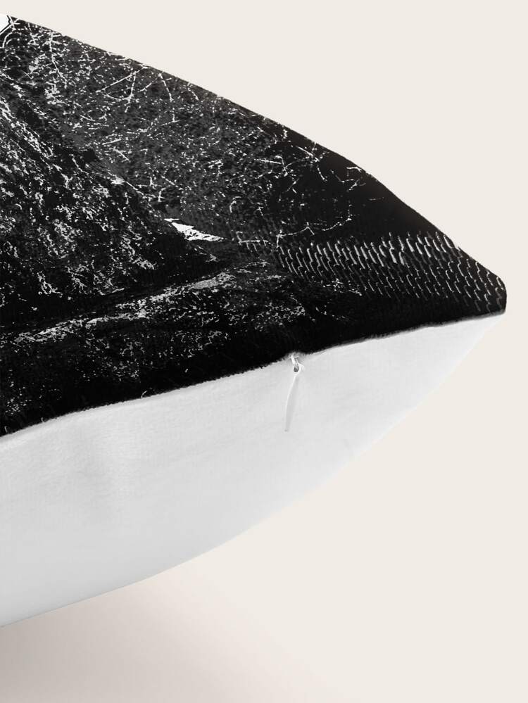 Beetlejuice | ROMWE Kuddfodral Dekorativ Kudde - Svart och Vitt - Visa 2