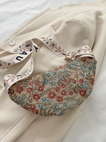 Floral Pattern Bum Bag - Multicolor - View 2