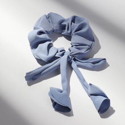 Solid Scarf Hair Tie