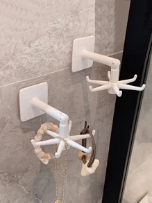 1 pieza Estante de almacenamiento de joya montado en la pared