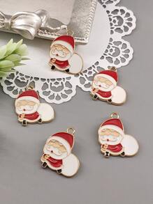 5入組聖誕老人DIY吊墜