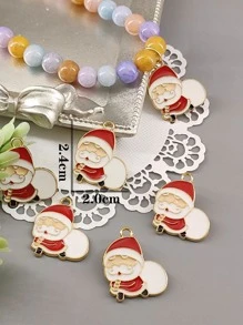 5入組聖誕老人DIY吊墜