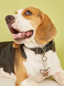 Identificaciones De Mascotas En Forma De Un Perro Havanes, Etiquetas De Identificación De Mascotas - Multicolor - Ver 2