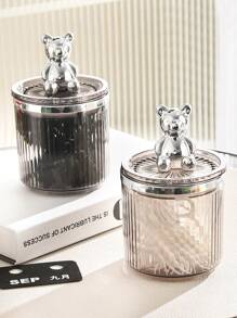 歐式玻璃糖果和餅乾罐,帶蓋適用於家庭客廳