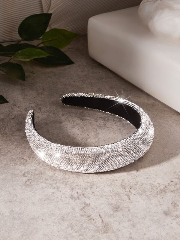 SHEIN Belle Rhinestone Decor Headband SHEIN USA