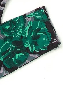 SHEIN 少女字母和花卉印花毛衣和緊身褲 - 墨綠色 - 查看 5