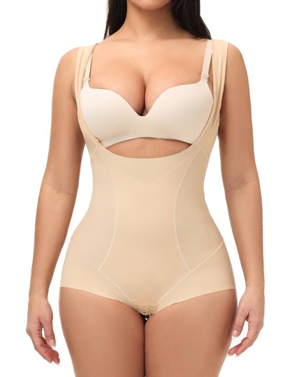 Solid Shapewear Bodysuit