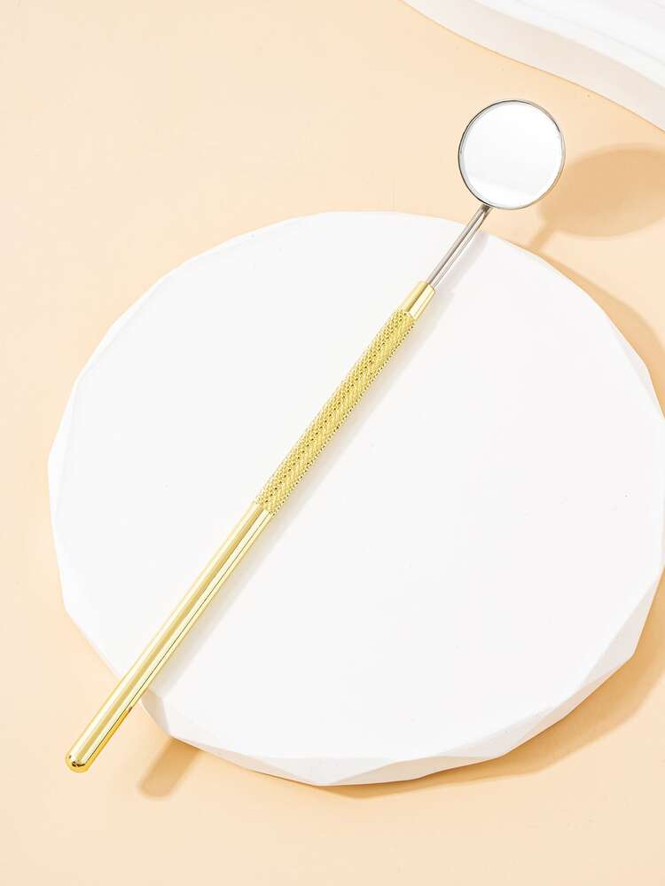 1入組便攜睫毛鏡子 - 金色 - 查看 5