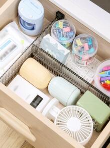 1 pieza Separador hueco para cajón, organizador de cajón de PS nórdico para decoraciones del hogar, decoración de otoño, decoración de festival, decoración de habitación, decoración del hogar, decoración de otoño, decoración de dormitorio - Gris - Ver 4