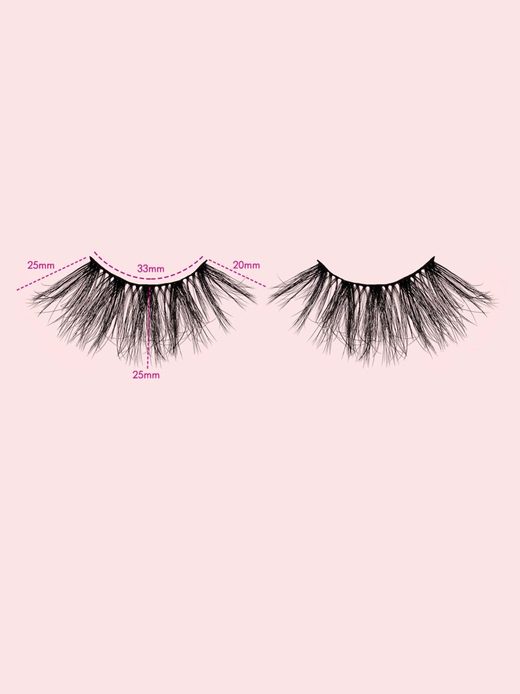 Full False Lashes 4pairs Faux Mink Lashes Natural Long Fluffy False Eyelashes For Women Mom Wife Sister Teen Girl Friend Strip Lashes, Lashes, Eyelashes, Fake Lashes - Black - View 4