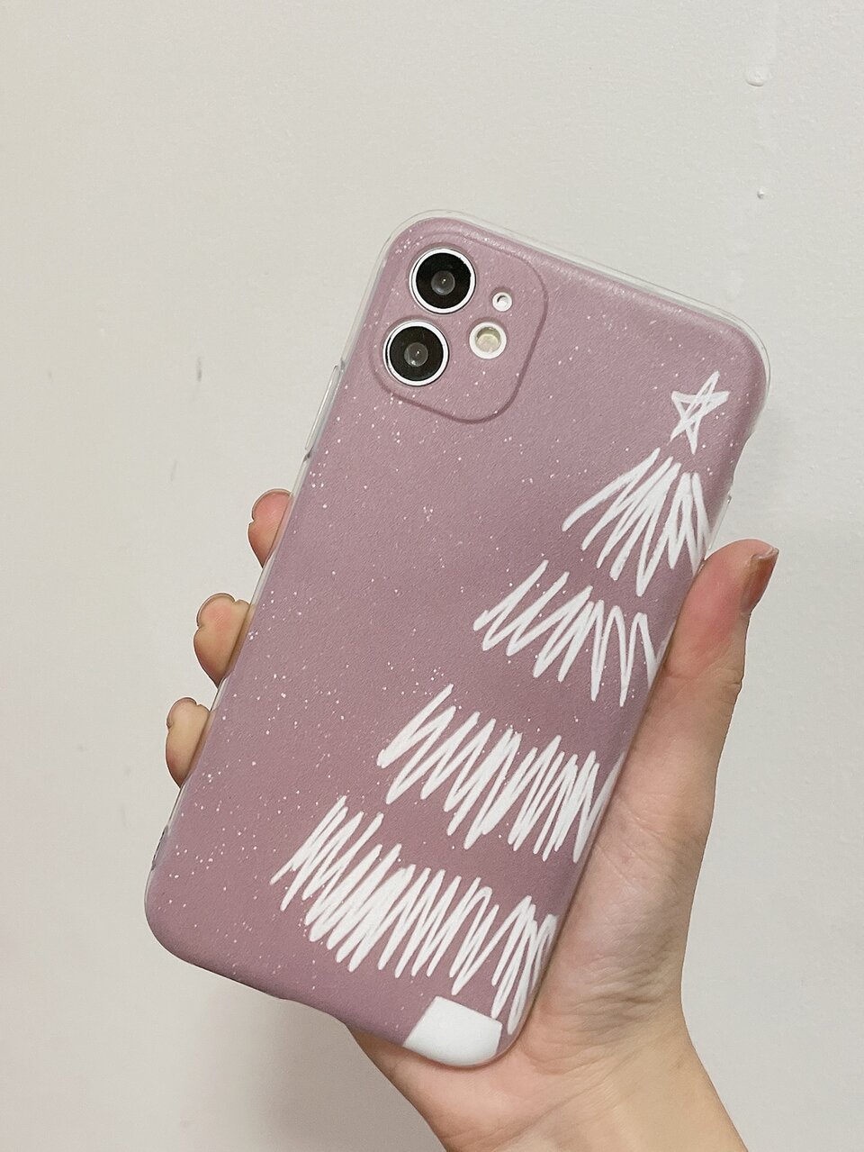 Christmas Tree Print Phone Case,International Version, Not The Domestic Version
