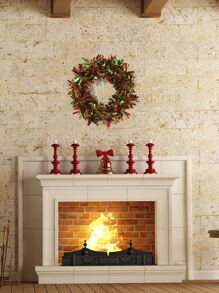 1pc Christmas Tinsel Twist Garland - Multicolor - View 1