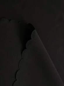 1 khăn trải bàn viền sò điệp - màu đen - Xem 2