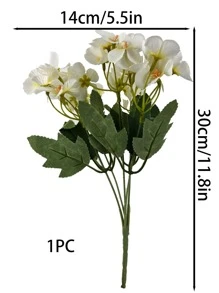 1bunch Artificial Begonia Flower